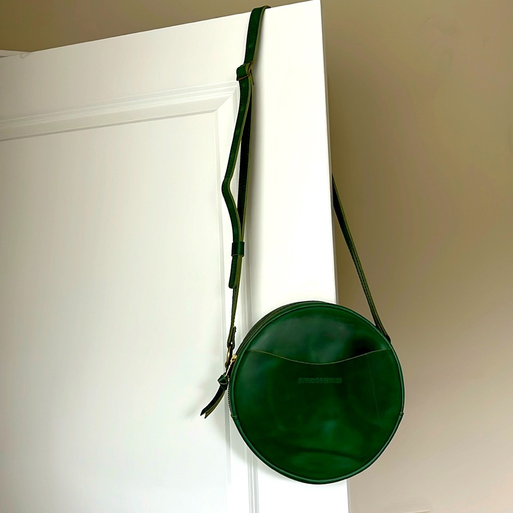 Portland leather large crossbody bag